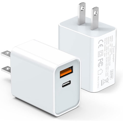 LCGENS USB C Wall Charger Block 20W