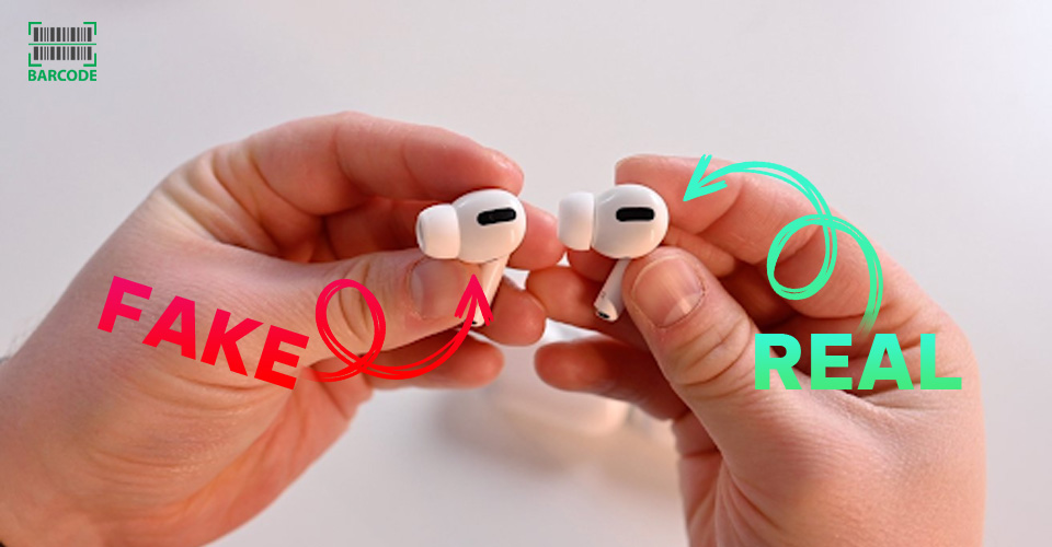 Fake versus the real AirPods Pro