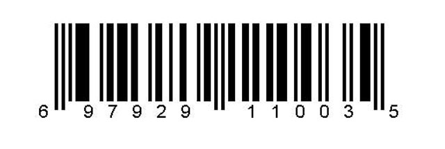 A UPC barcode