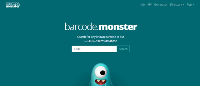 barcode.monster API