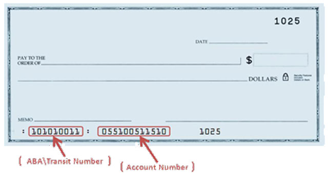 ABA and Non-US checks