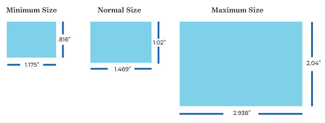 Barcode dimensions