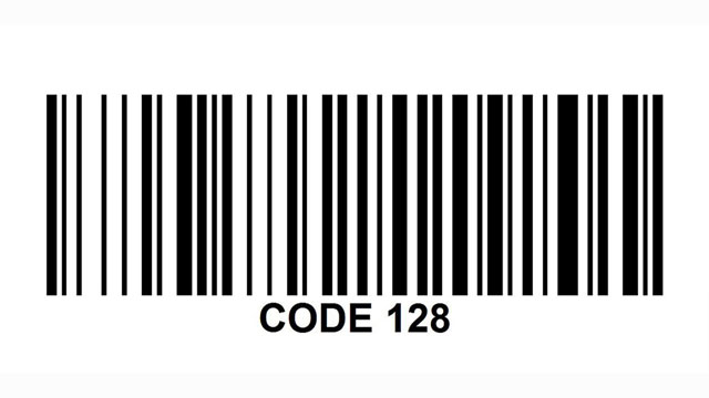 Code 128 barcode check digit