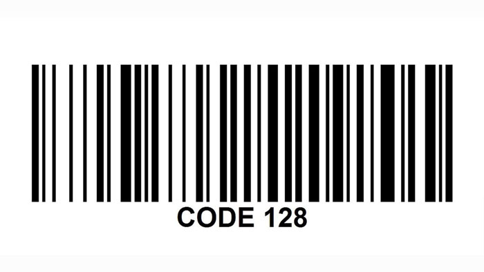 What is barcode code 128?
