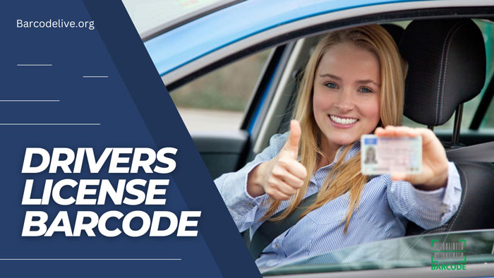 Drivers license barcode