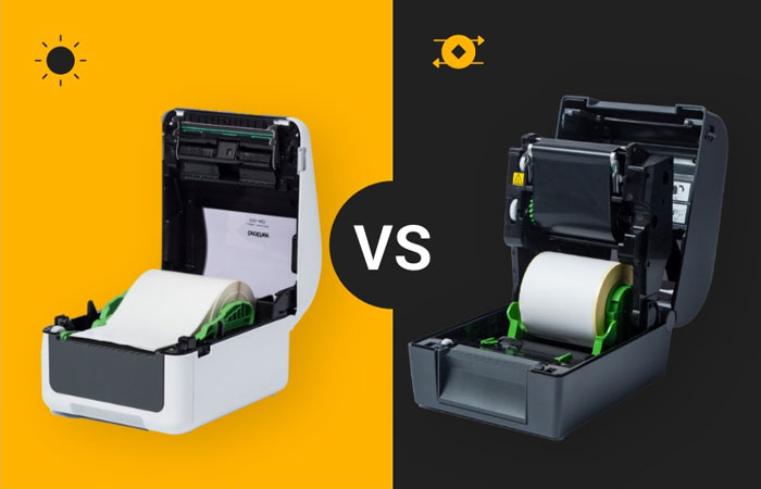 Direct thermal printer vs Thermal transfer printer