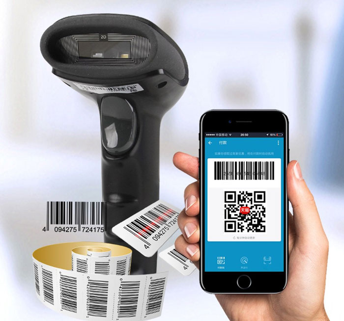 DM barcode are readable in any position
