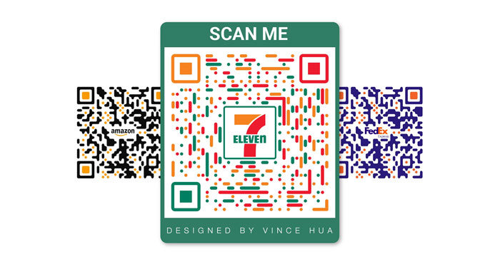 A QR code with an call to action: Scan me