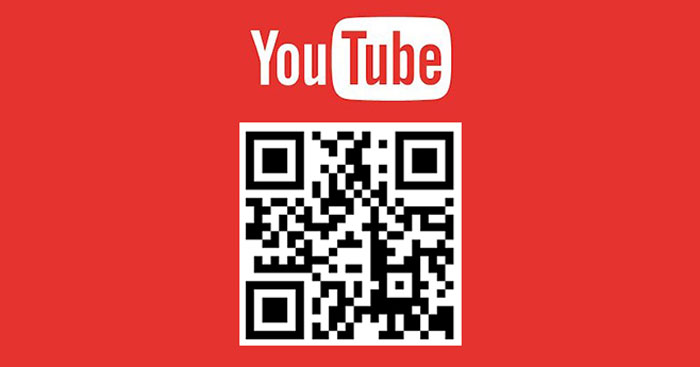 QR code for YouTube links