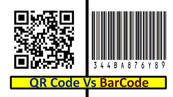Differences between QR codes and barcodes