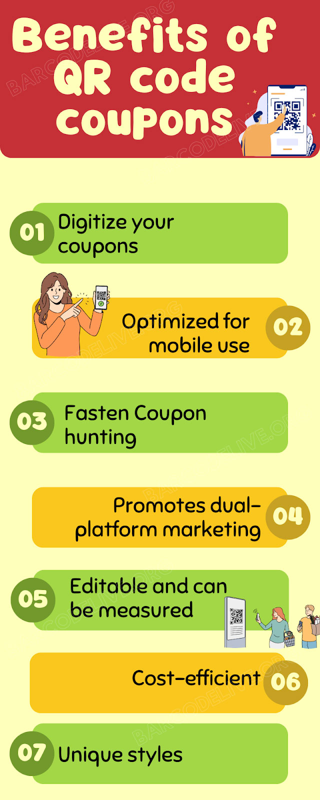 QR coupons benefits