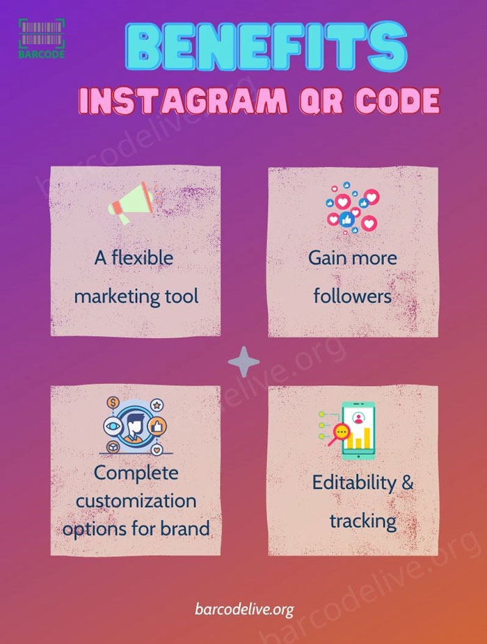 Benefits of an Instagram QR code 
