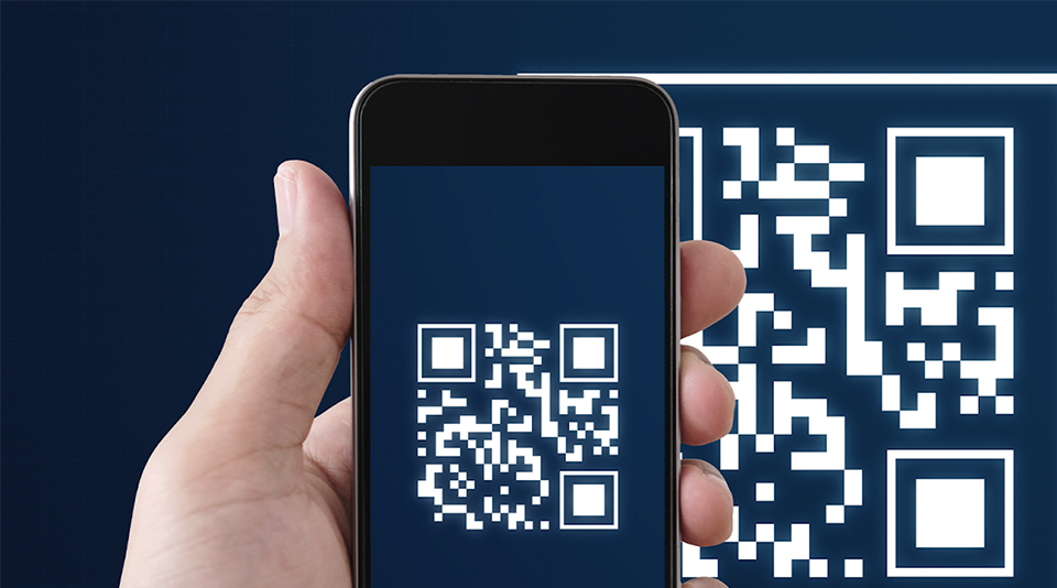 Make use of scalable vector QR Codes