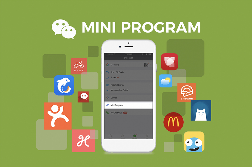 Mini programs on WeChat