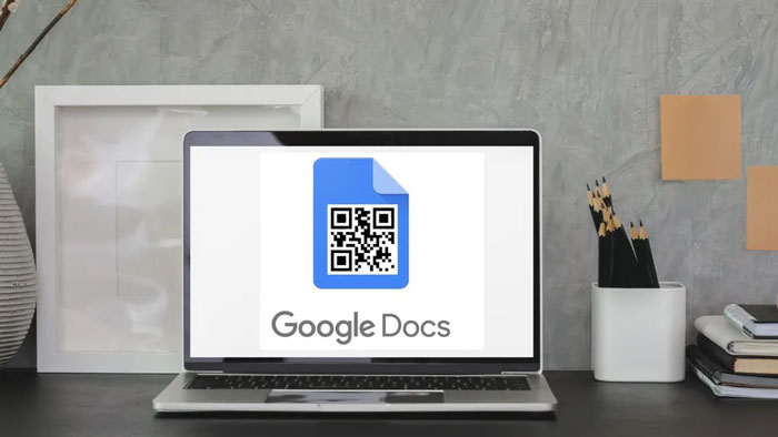 A Google Docs QR code