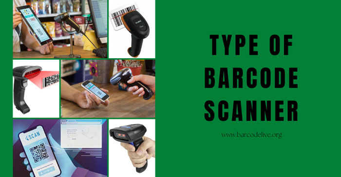 How many are there barcode scanner types?