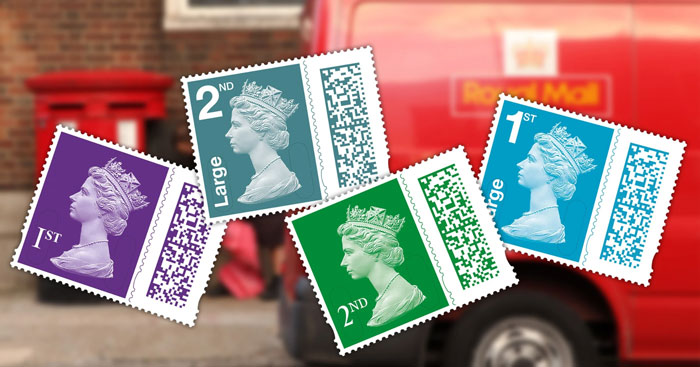 Royal Mail's new barcoded stamps