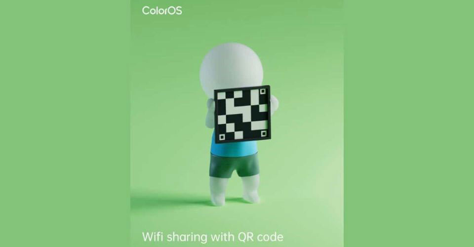 Oppo Users Can Now Share WiFi Via QR Code On ColorOS