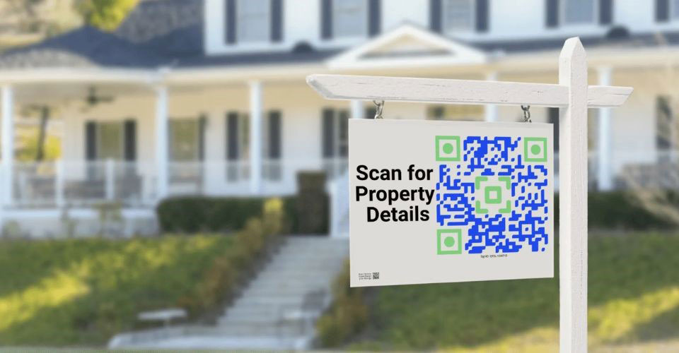 How QR codes are used in real estate?