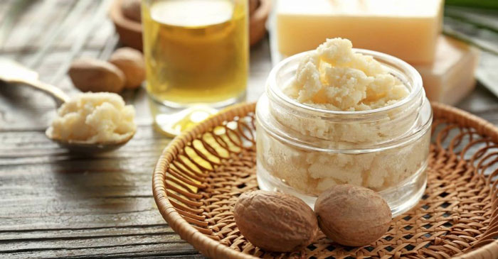 Shea butter goes well with essential oils