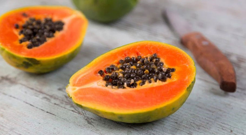 Papaya helps treat hyperpigmentation