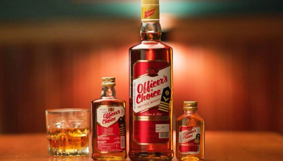Officer’s Choice whisky