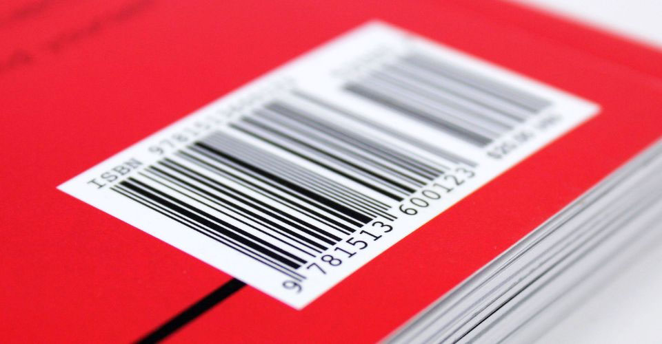 The place to put barcodes for books