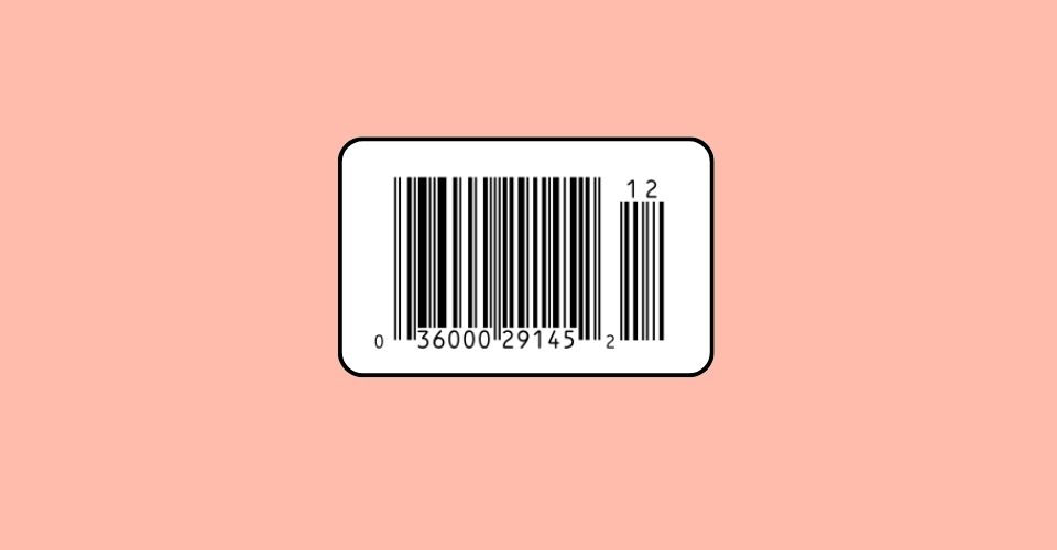 UPC magazine barcode