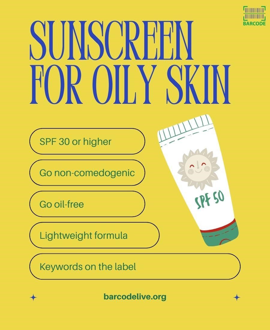 What type of sunscreen is best for oily skin - 5 easy tips