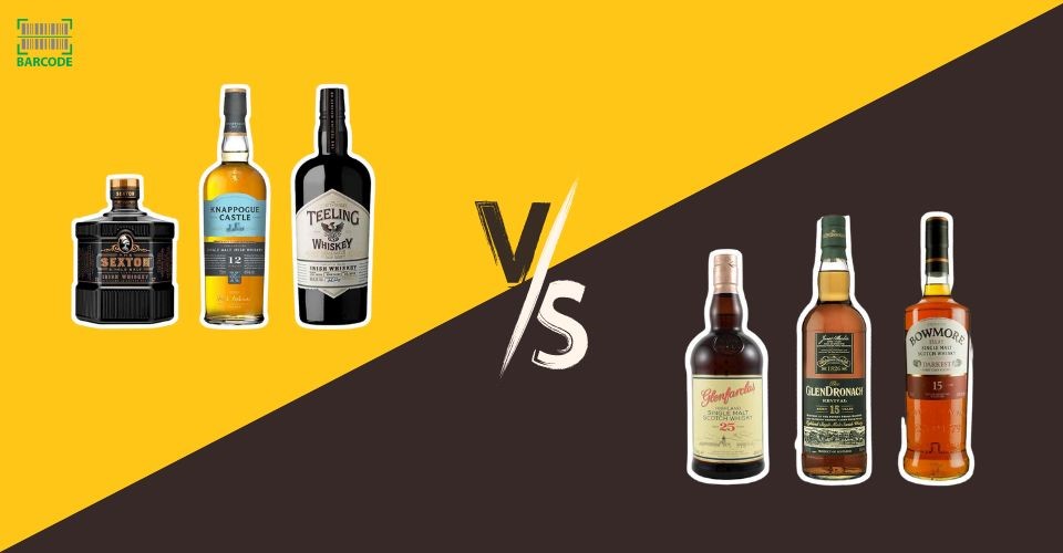 A full guide on the difference between Scotch and Irish whisky