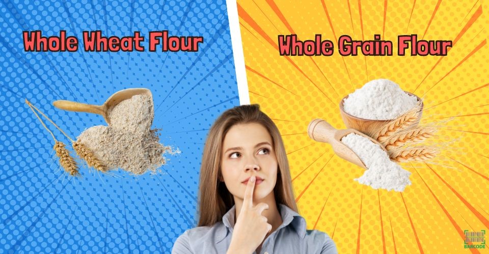 Wheat flour vs whole grain flour