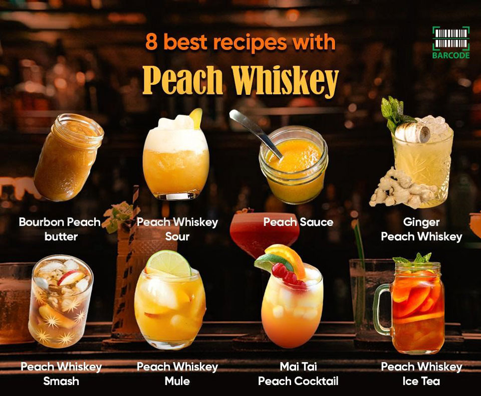 What to mix with peach whiskey?