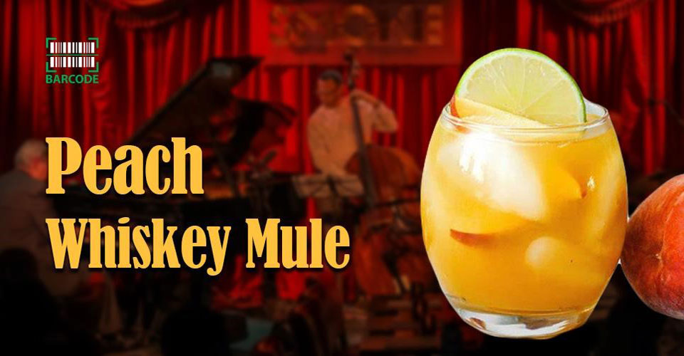 Peach Whiskey Mule