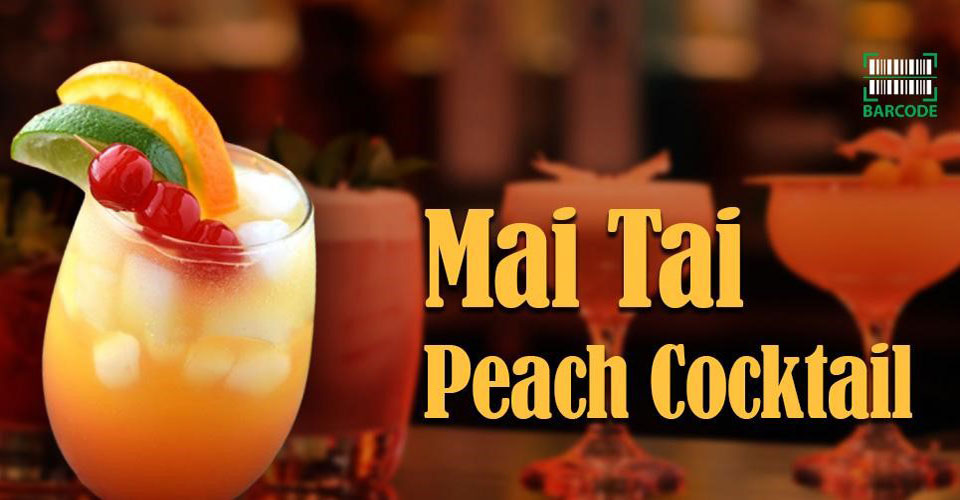 Mai Tai Peach Cocktail