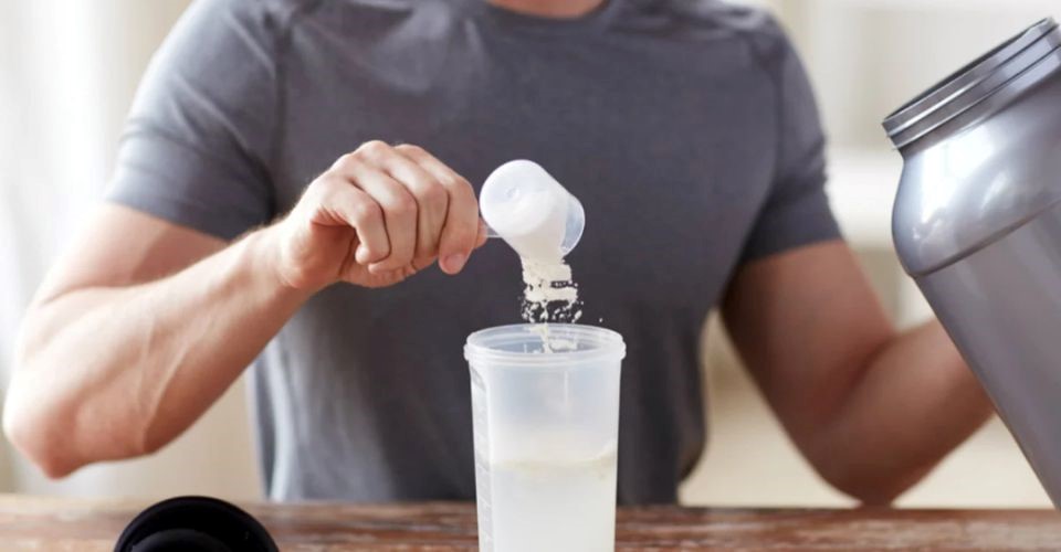 Use water with whey protein