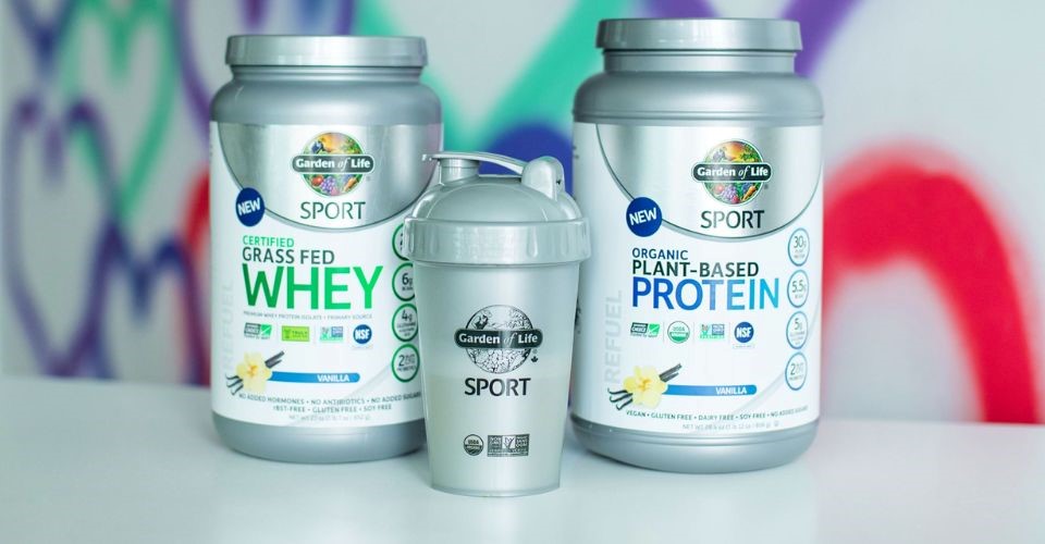 Garden of Life Certified Organic Grass Fed Whey Protein