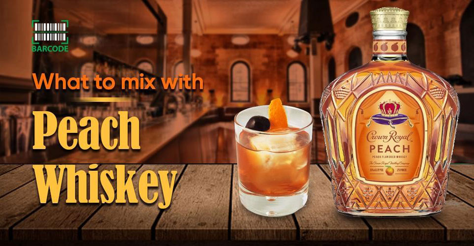 Whiskey-based peach-themed beverages.