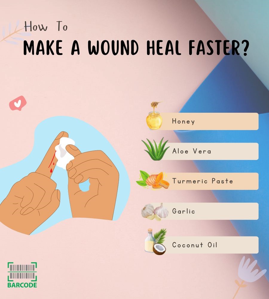 5 ingredients that fasten healing process