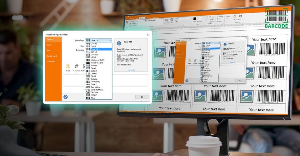 Barcode 128 Generator, GS1 128 Barcode