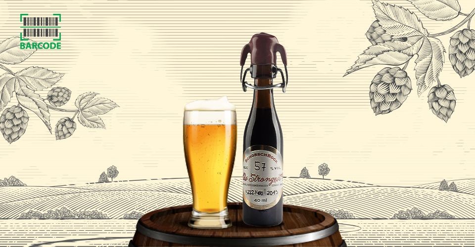 Schorschbräu Schorschbock 57 is one of the strongest alcohol beer in the world