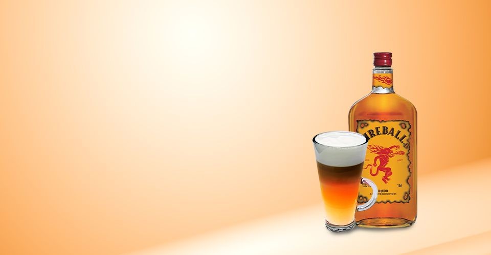 Mix Fireball whiskey with cream soda