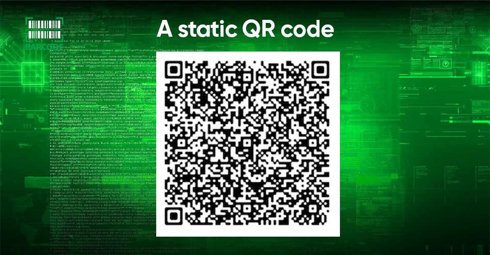 Static QR codes