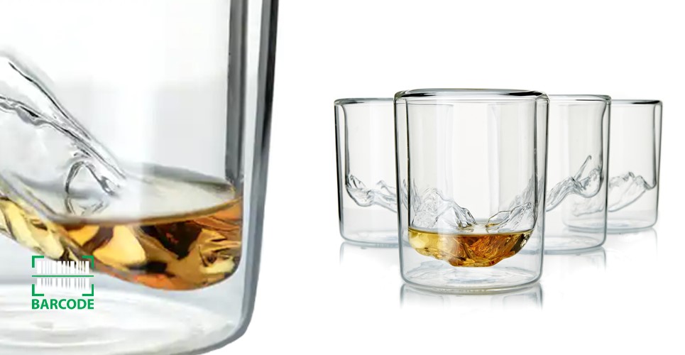 Grand Tetons - Set of 4 Whiskey Glasses