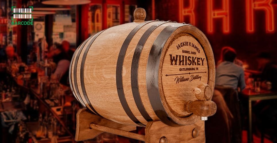 Personalized Whiskey Barrel 5L