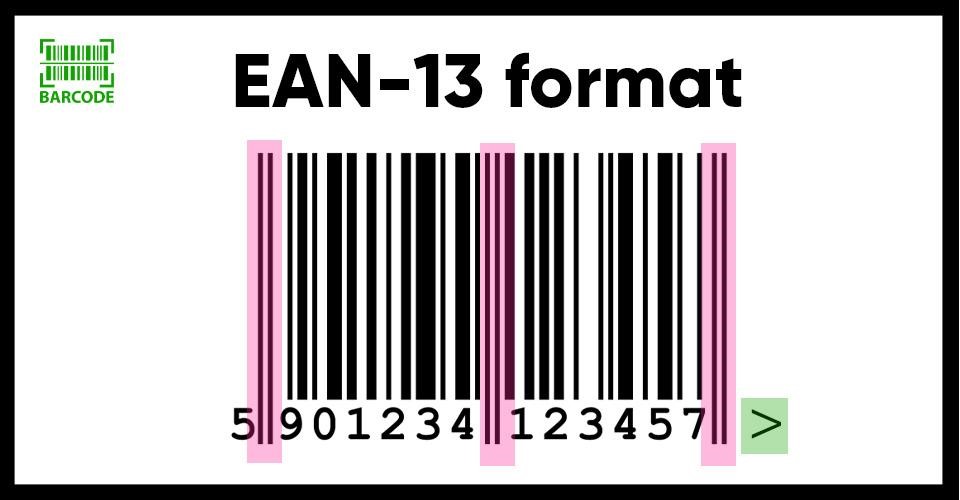 EAN-13 format