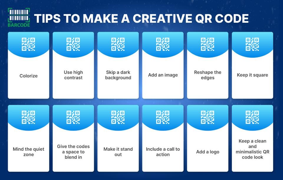 Steps to make a creative QR code design
