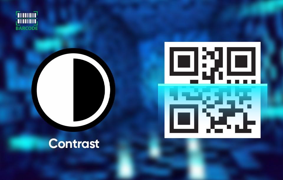Your QR code must have a strong contrast