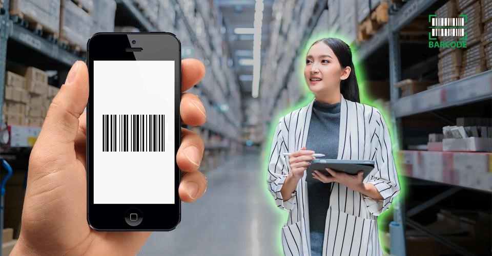 Barcodes are used in inventory control