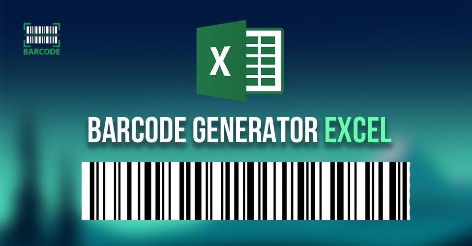 Barcode generator excel