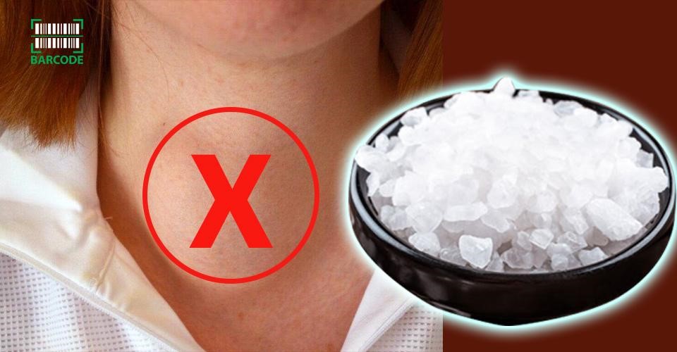 Taking iodized salt helps prevent iodine deficiency